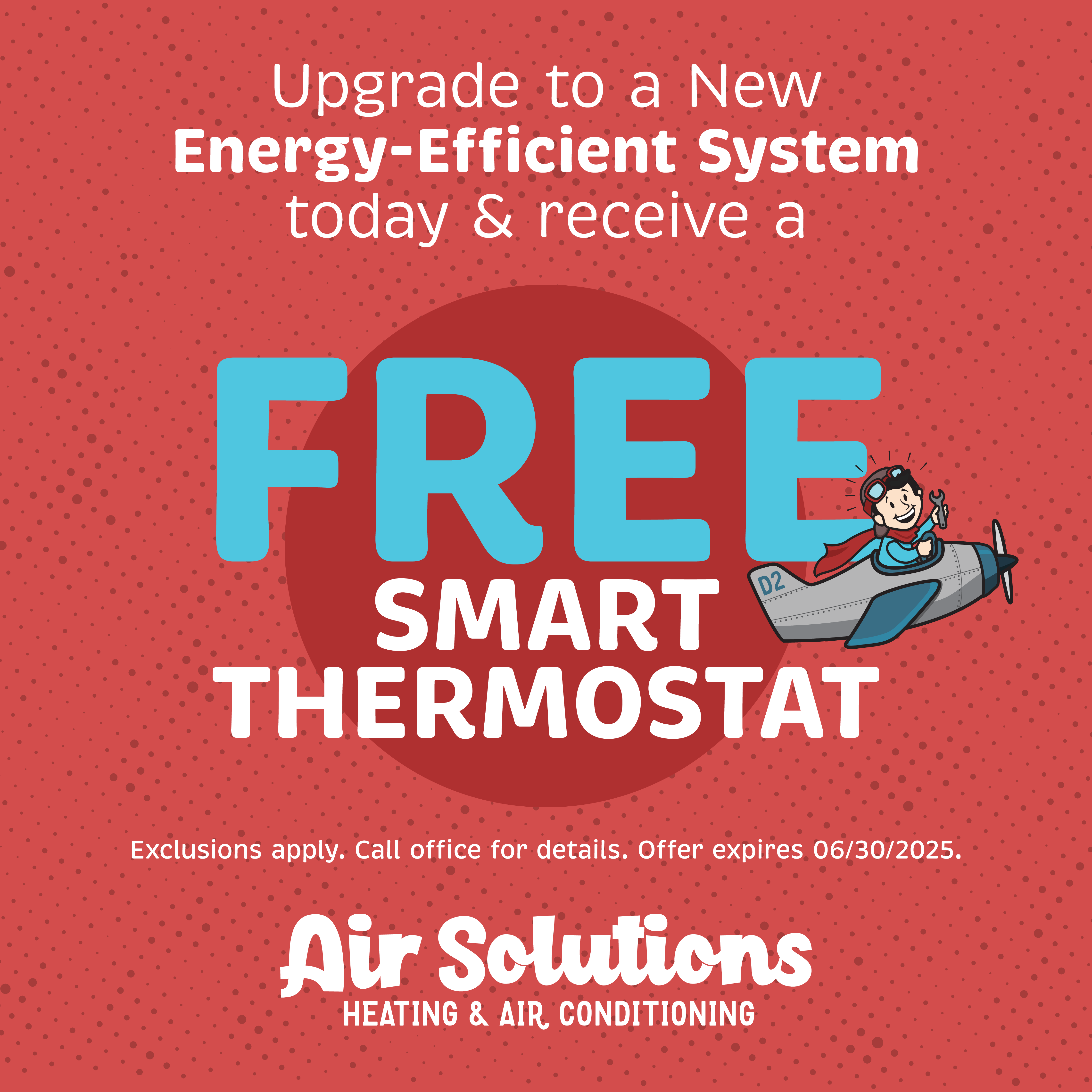 Spring 2025 coupons. Save with Air Solutions Heating & Air Conditioning, LLC services.